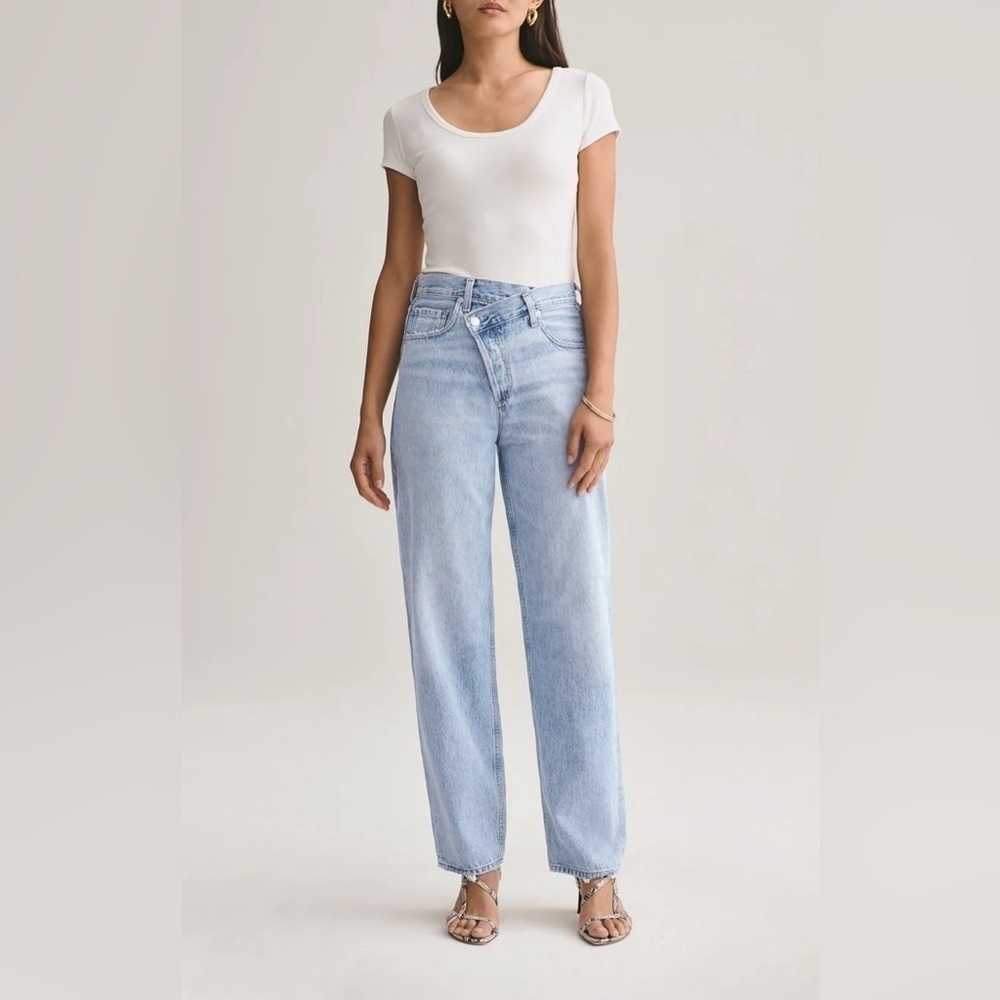 AGOLDE Criss Cross Upsized Jean in Suburbia